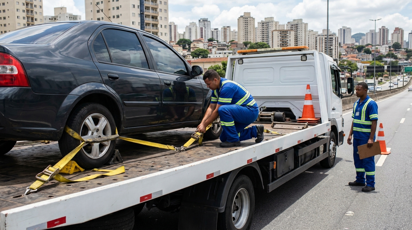 Transporte de Veículos perto de mim em Santos‑SP